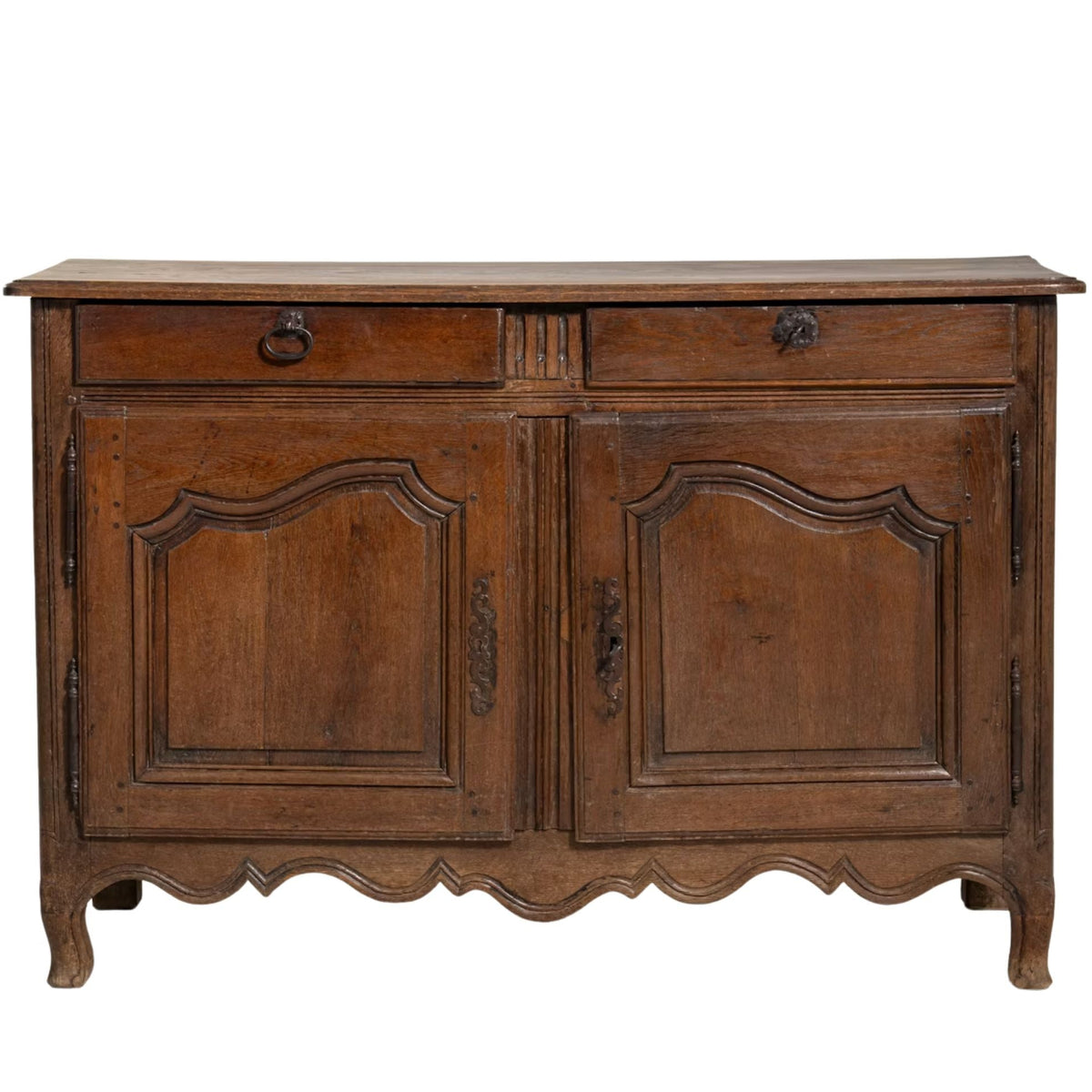 Avignon Antique French Oak Buffet, Circa 1820
