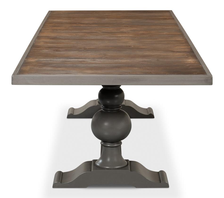 Long Rustic Vancastle Dining Table