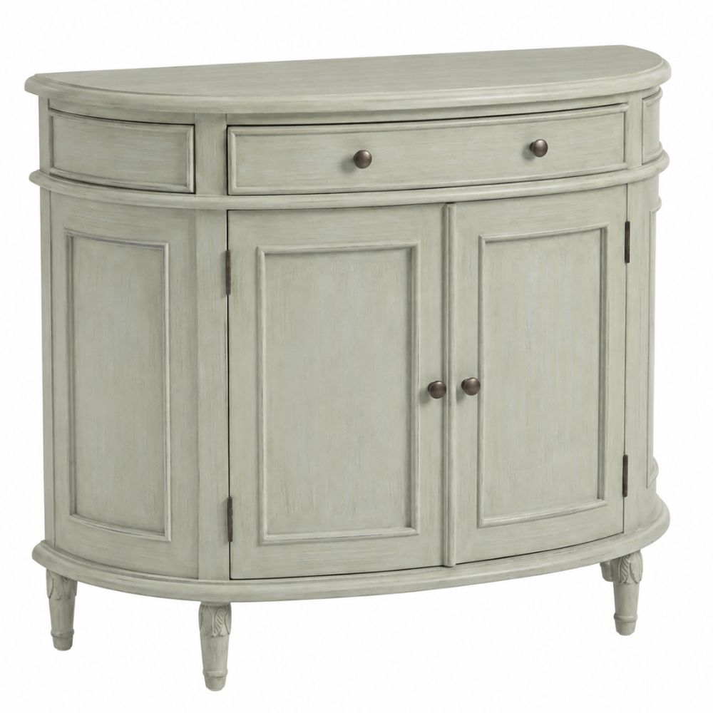 White Tuscan Demilune Sideboard
