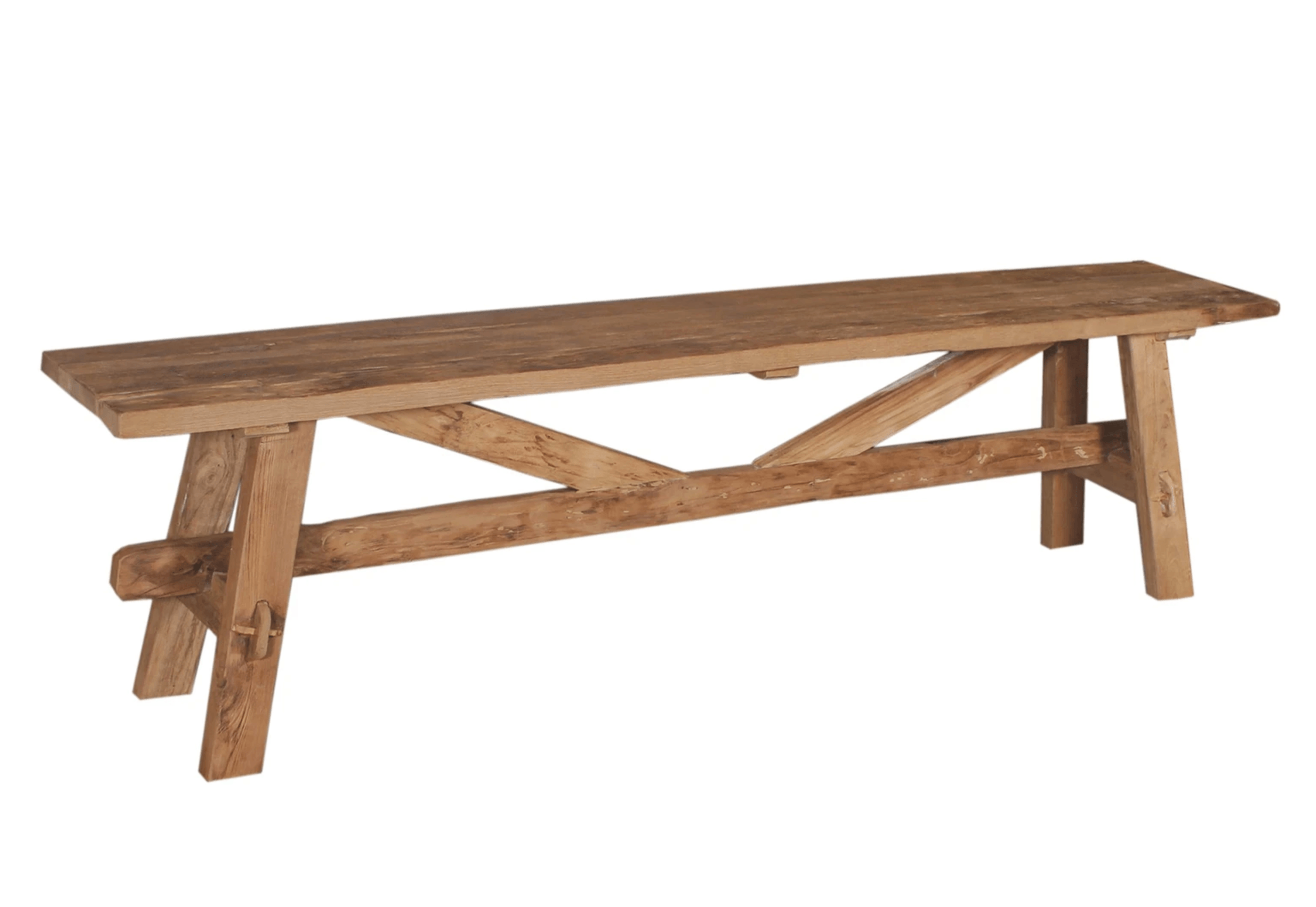 Tucker Reclaimed Teak Bench