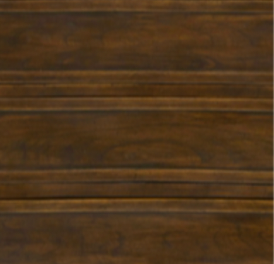 Regal French Wood Stained Panel Armoire