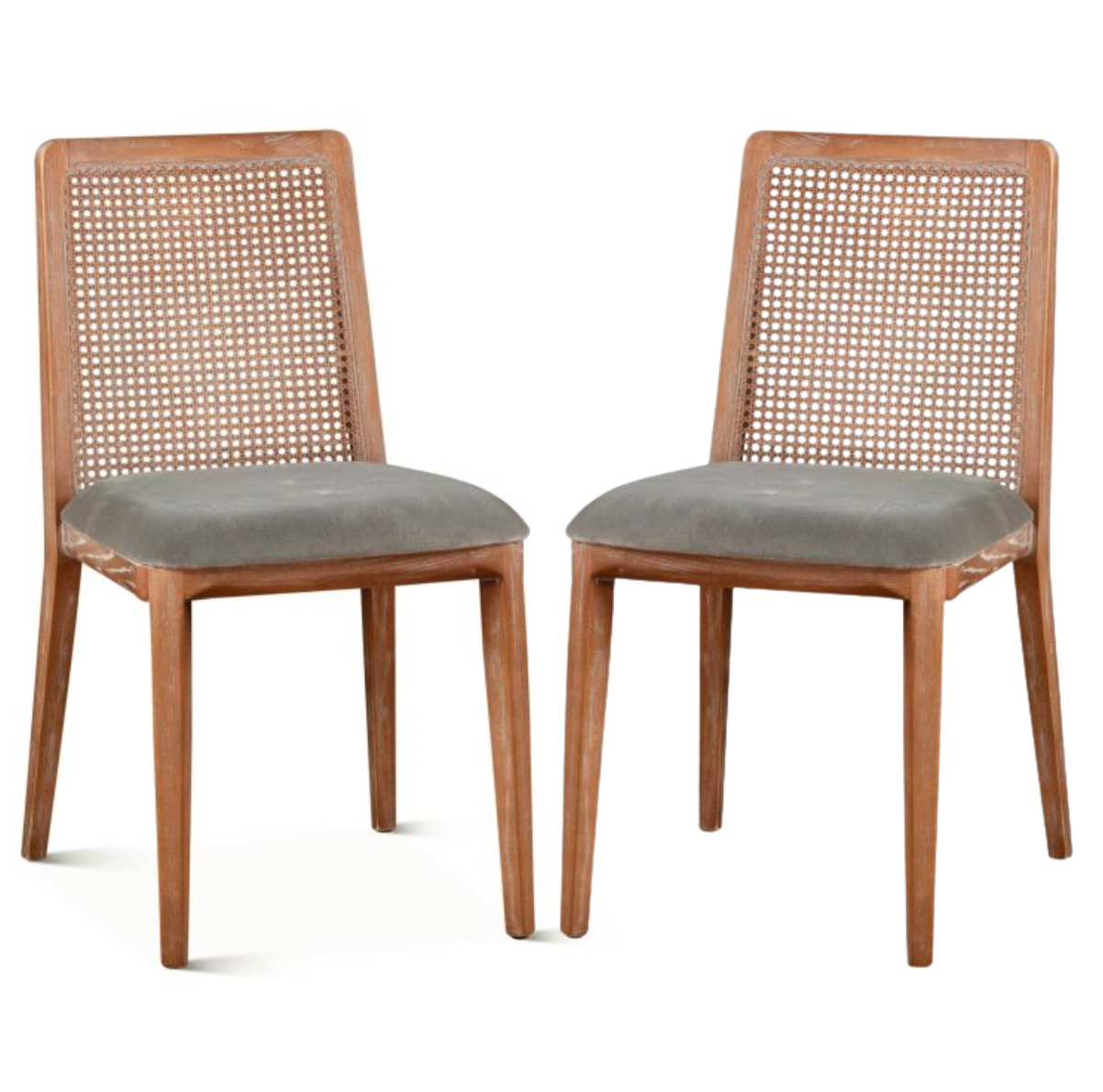 Farmhouse Cane Back Dining Chair