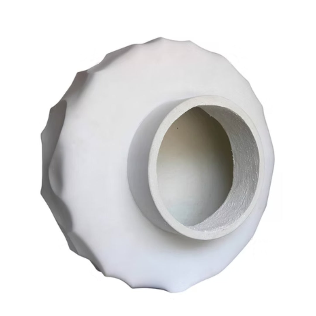 Sculptural Round Concrete Patio Coffee Table