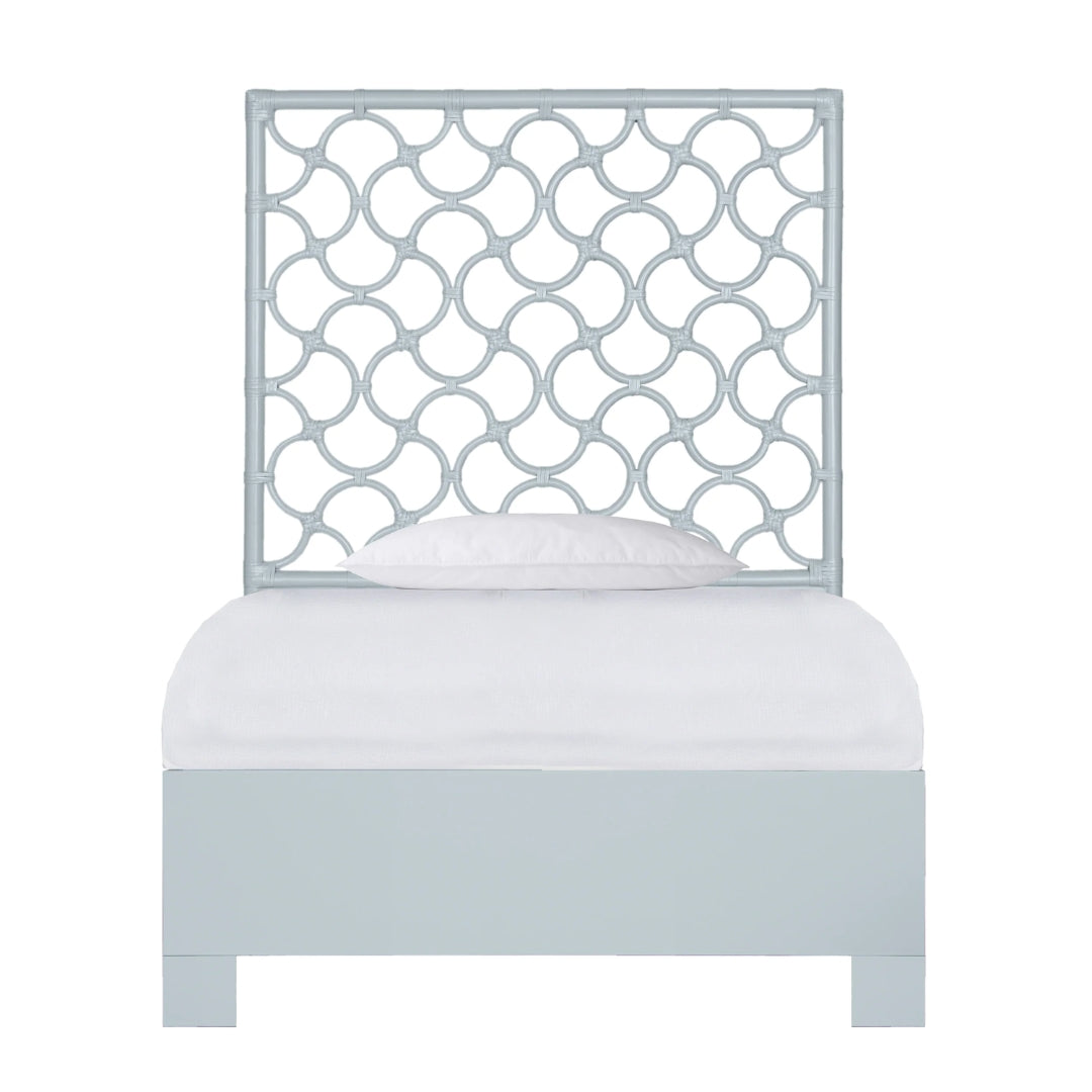 Seabreeze Rattan Panel Bed