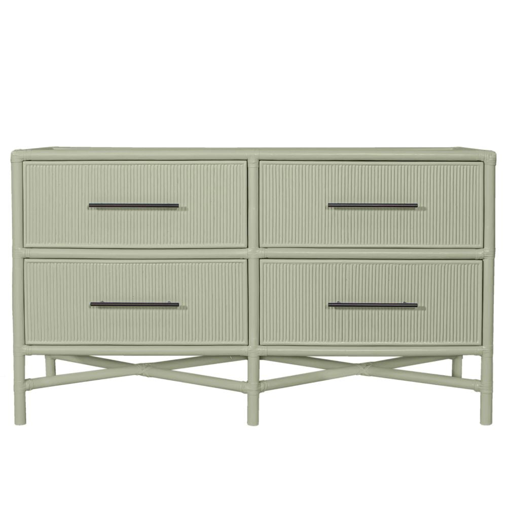 Seabrook Reeded Rattan Dresser