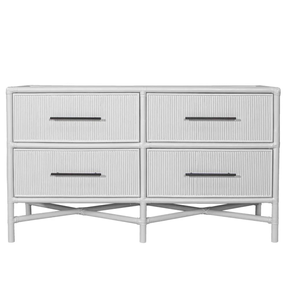 Seabrook Reeded Rattan Dresser