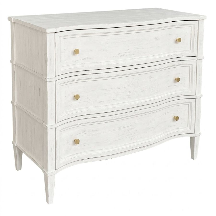 French Stained Serpentine Chest