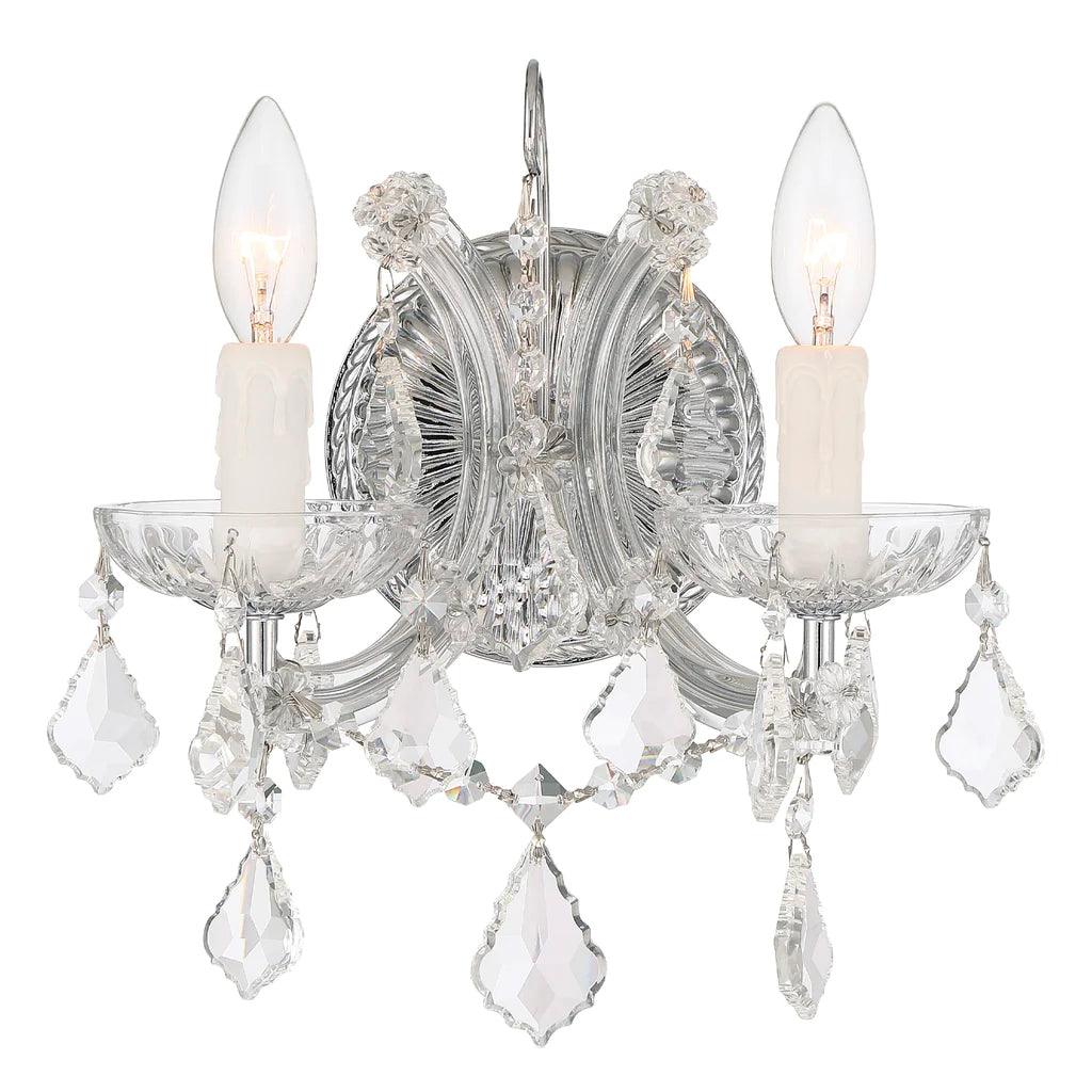 Luxe Cut Crystal Wall Sconce