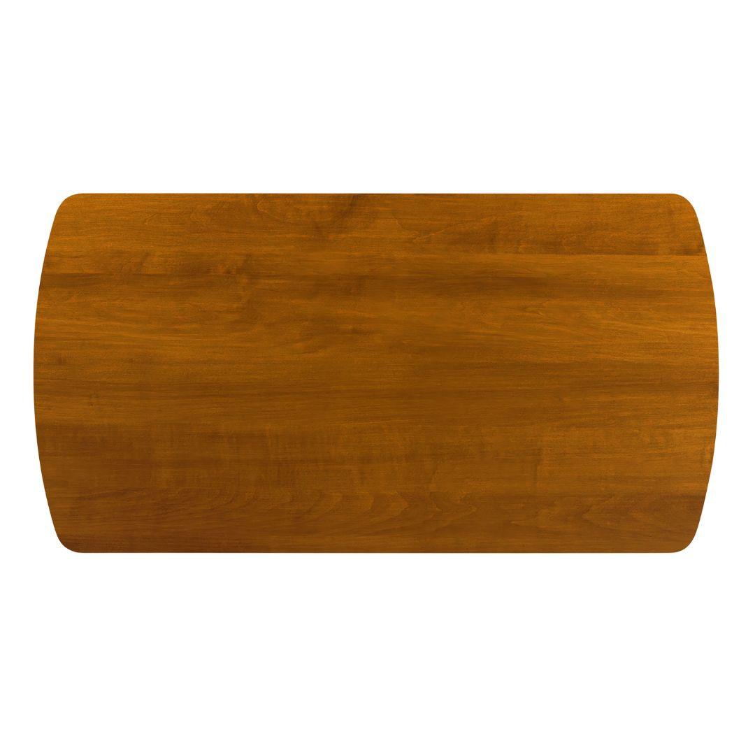 Modern Curved Slab Leg Dining Table