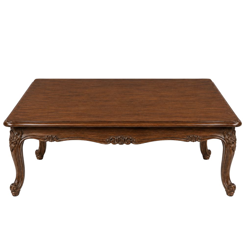 French Stained Dejeuner Rectangular Coffee Table
