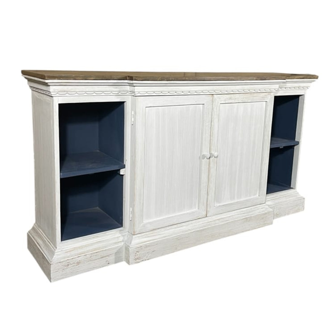 Stone Top Farmhouse Sideboard