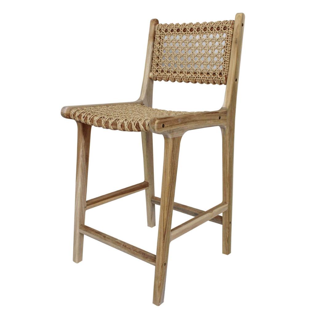 Teak Outdoor Counter Stool