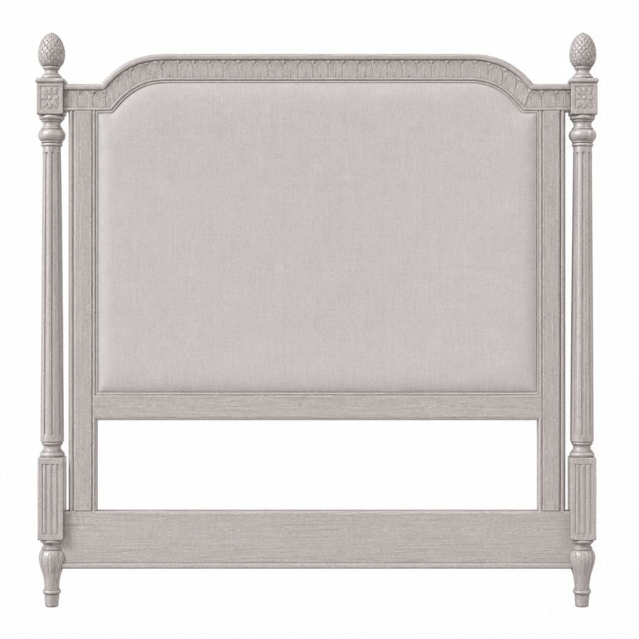 Tiffany Finial Upholstered Headboard
