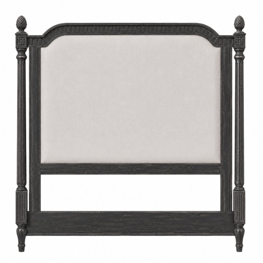 Tiffany Finial Upholstered Headboard