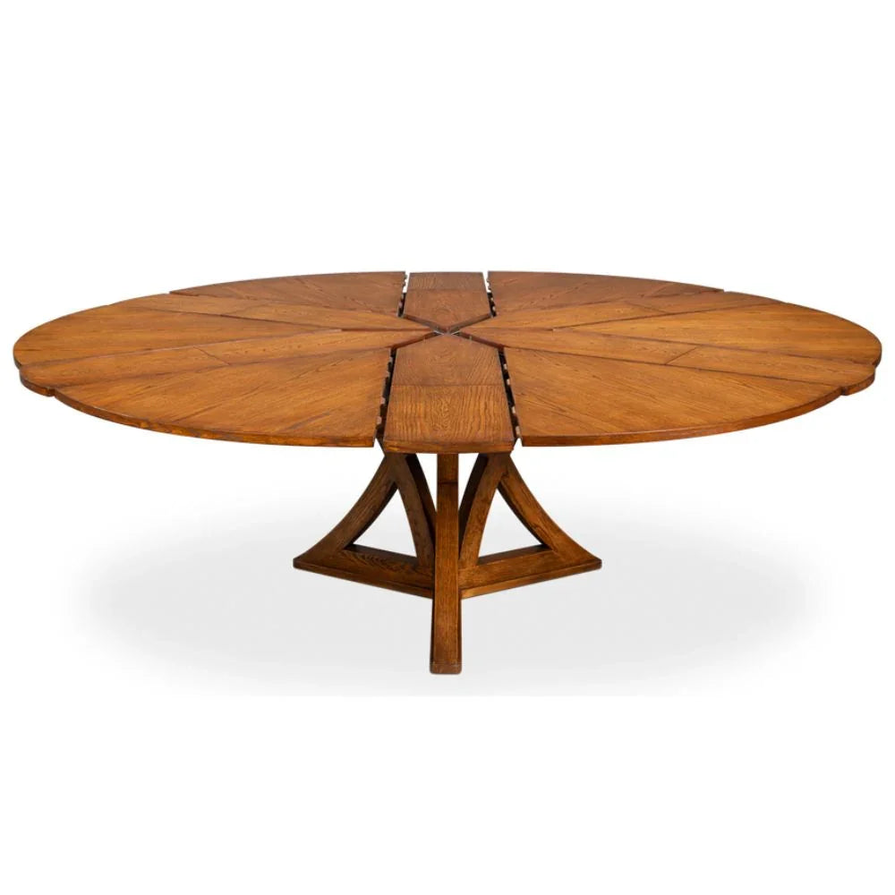 Casual Tobacco Brown Jupe Dining Table