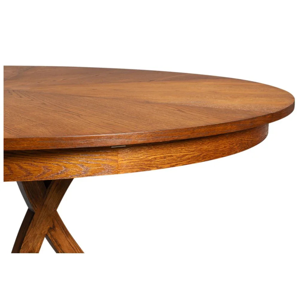 Casual Tobacco Brown Jupe Dining Table