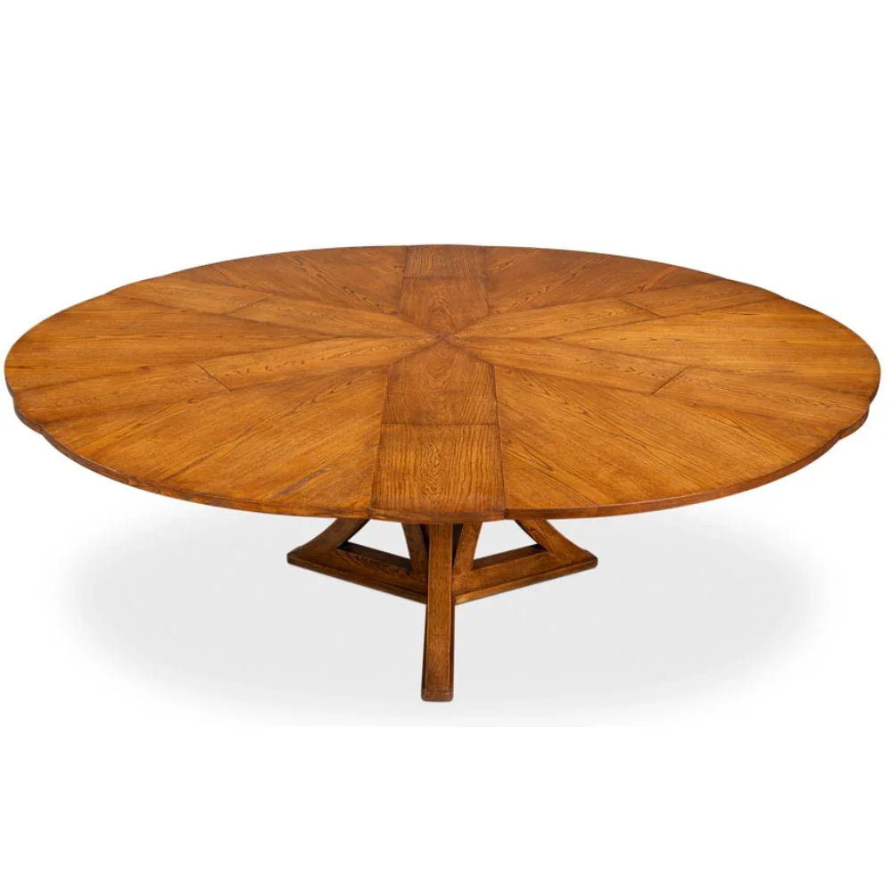 Casual Tobacco Brown Jupe Dining Table