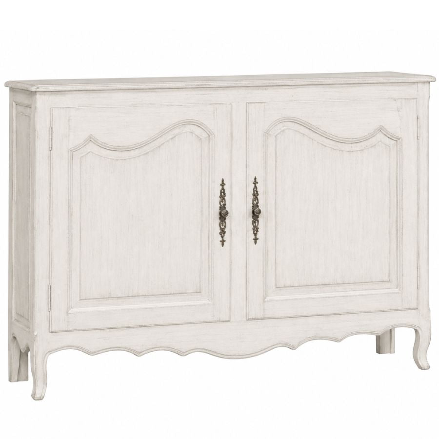 White Traditional French Country Sideboard
