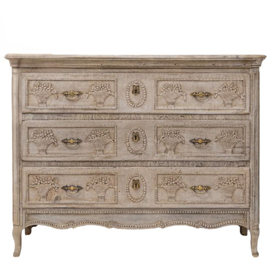 Antique French Treasure Commode, Circa 1870