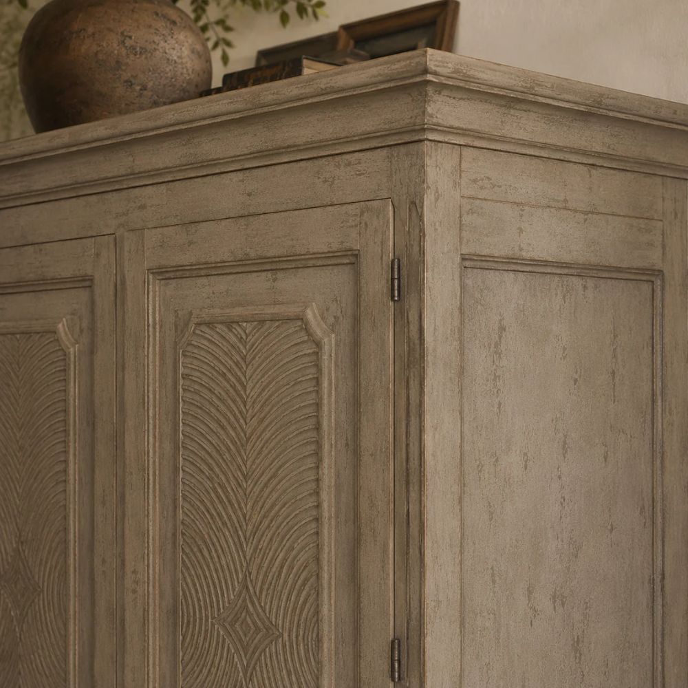 Tuscan Luxe Star Panel Armoire