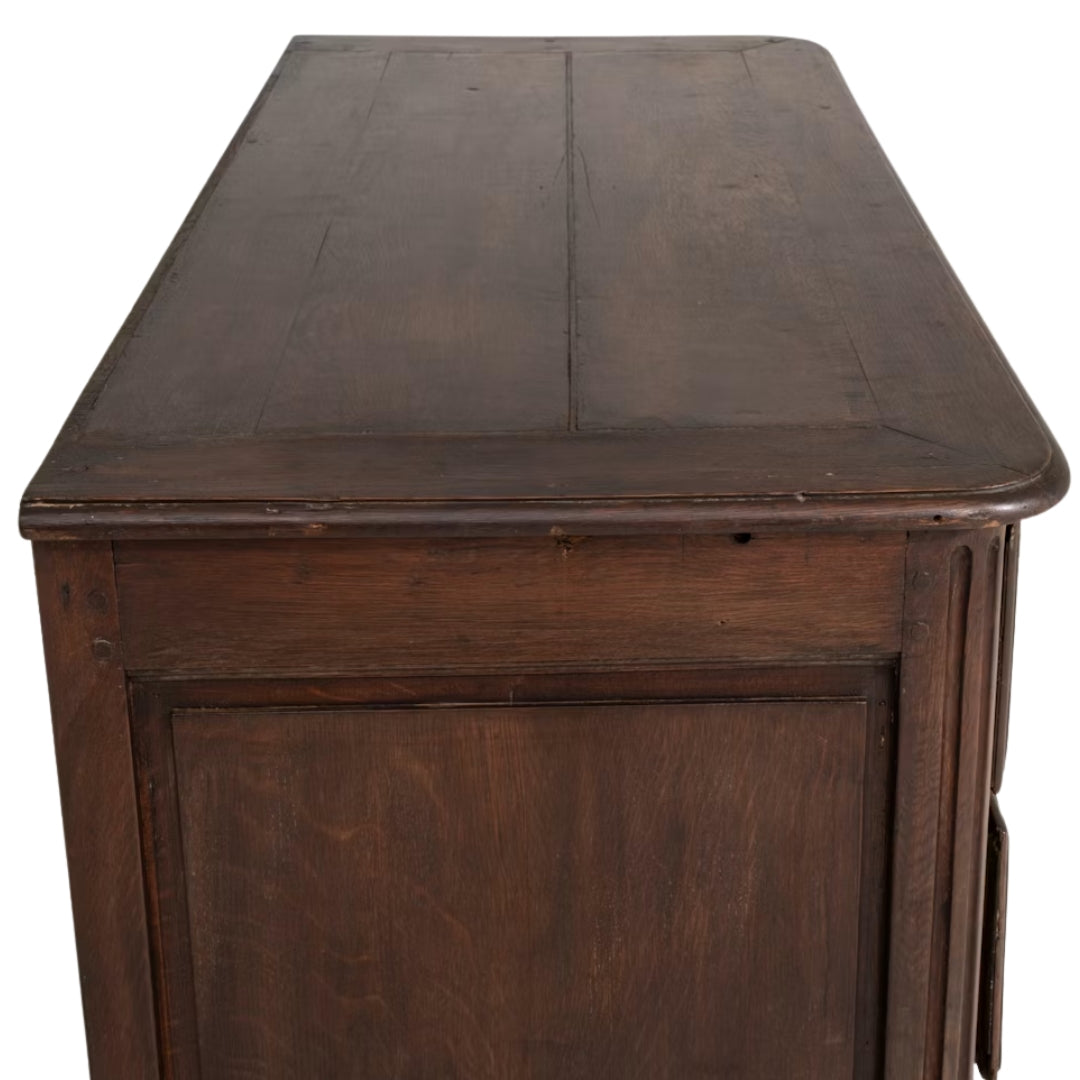 Versailles Heritage Oak Antique Chest, Circa 1800