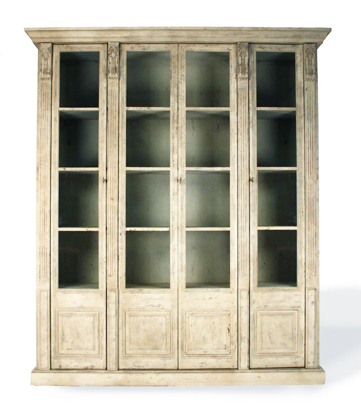 Vintage Provence Display Cabinet