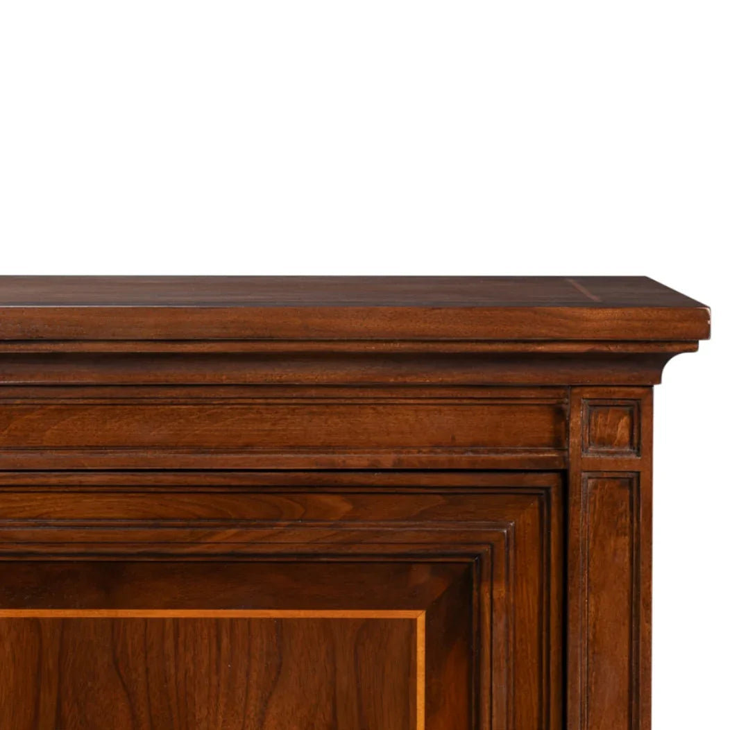 Beaufort Walnut Quarter Credenza Sideboard