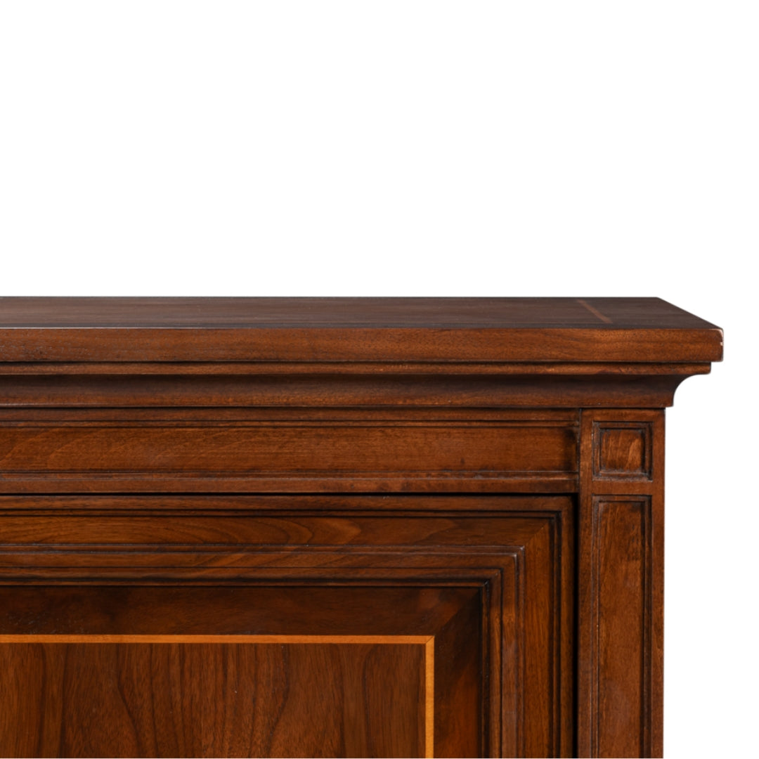 Beaufort Walnut Quarter Credenza Sideboard