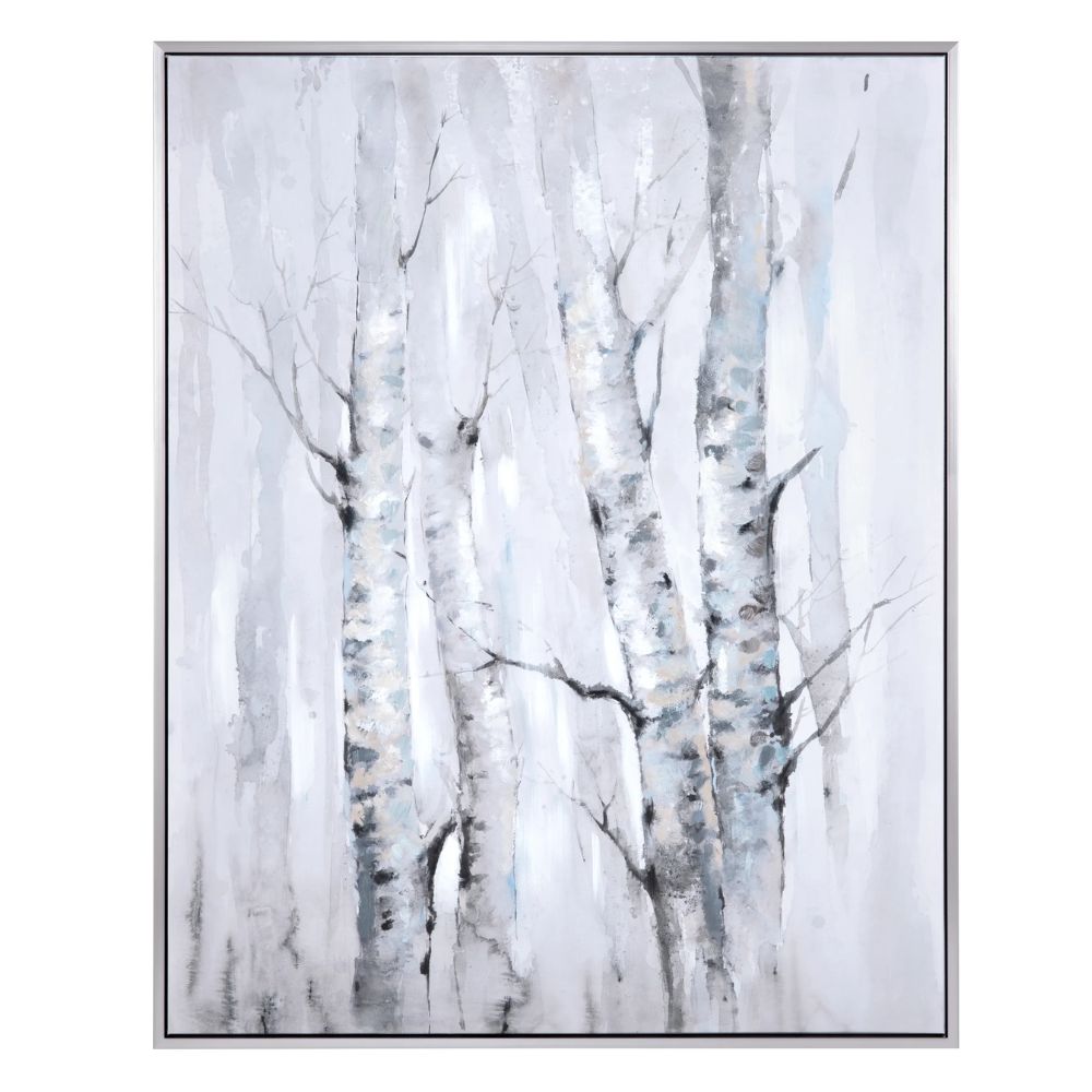 Whispering Birch Grove Wall Art