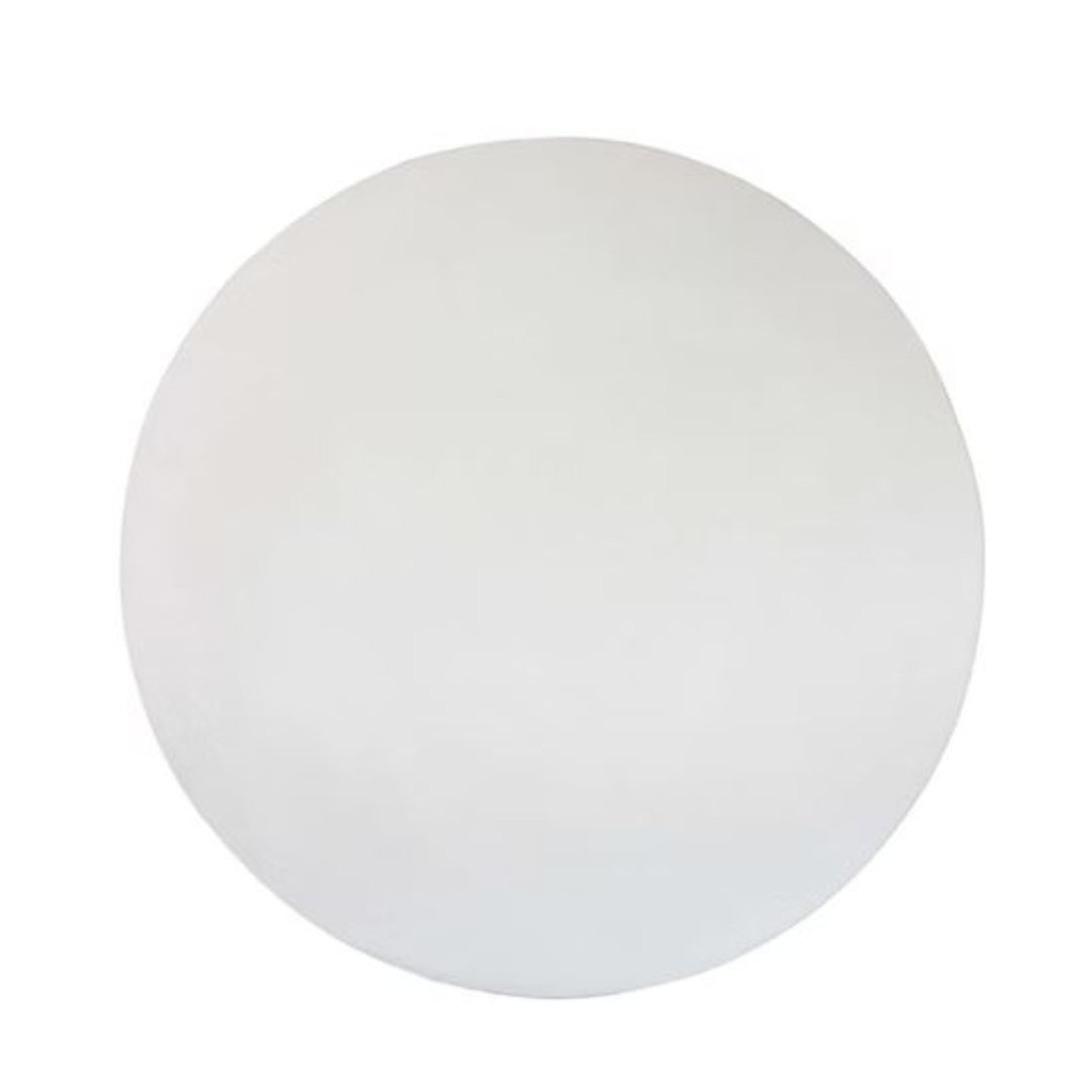 Silhouette White Outdoor Concrete Dining Table