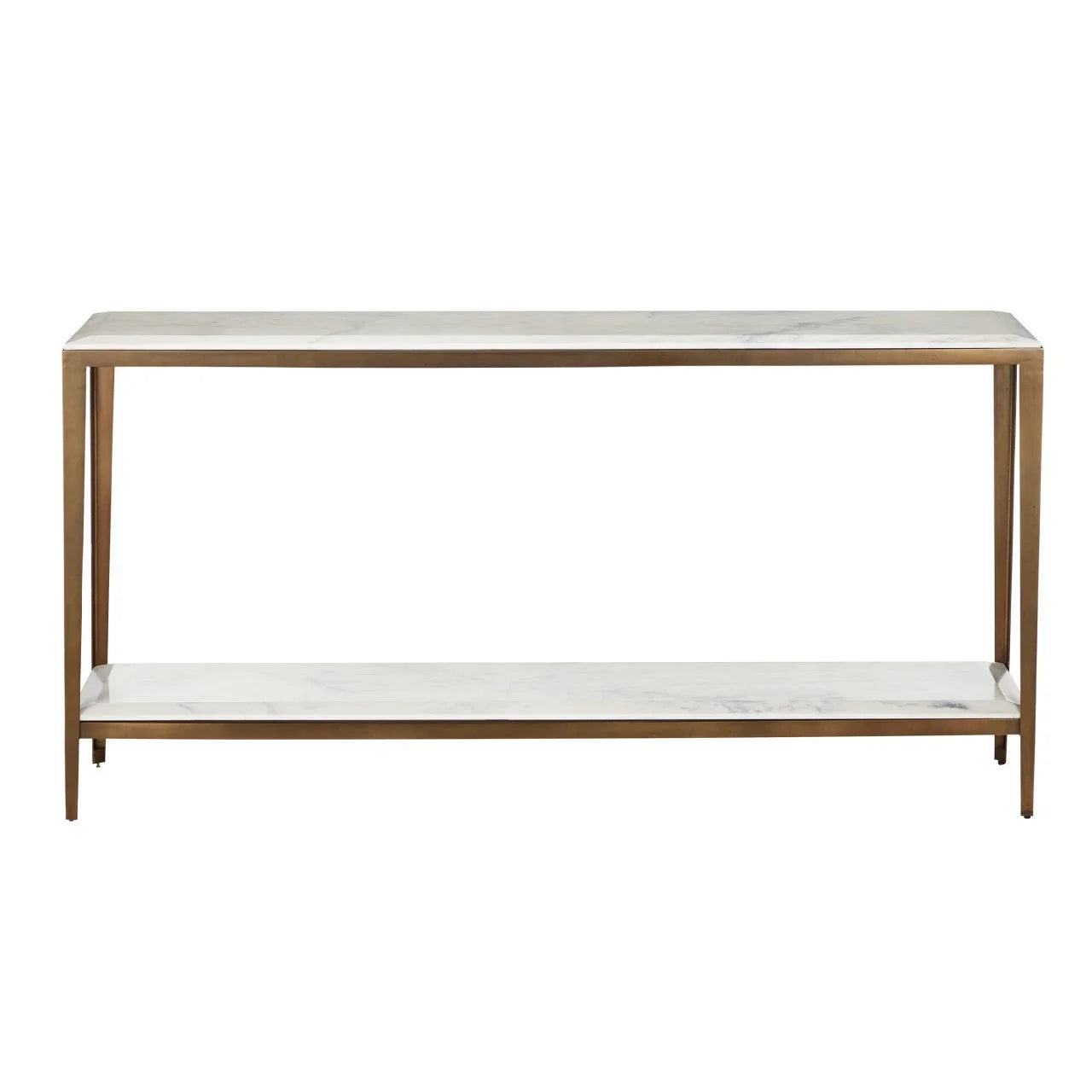 White Lilac Marble Console Table
