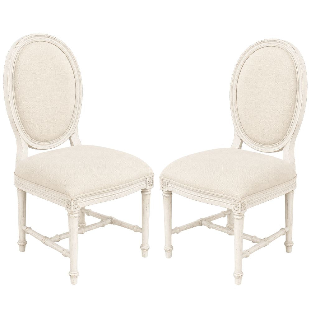 St. Germain White Louis Dining Chair