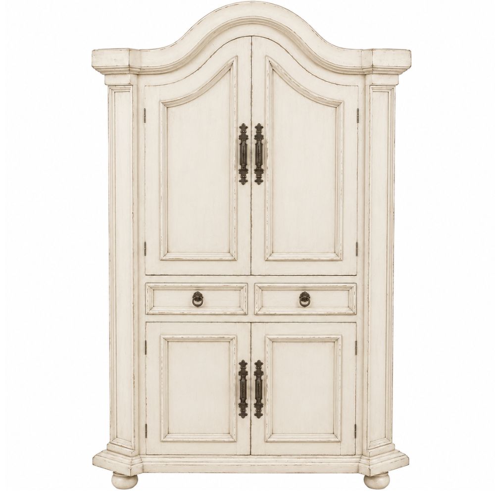 Arched French Country Armoire