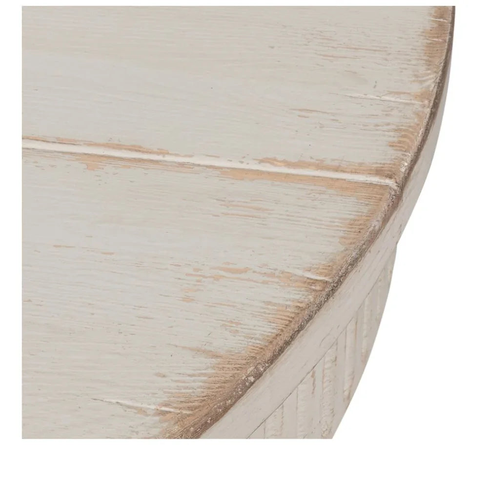 White French Provincial Oval Dining Table