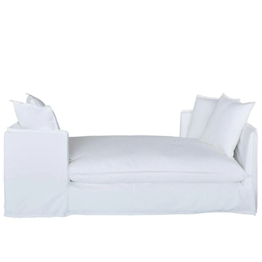 White Outdoor Slipcover Daybed