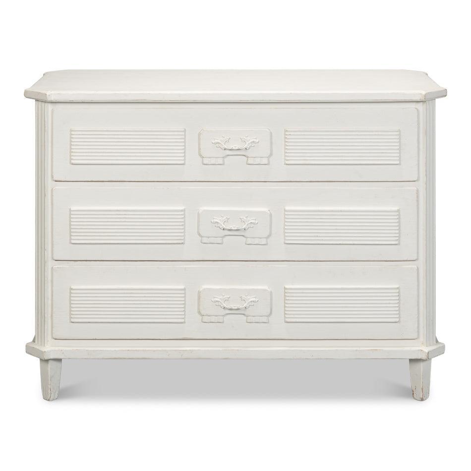 White Farmhouse Chest