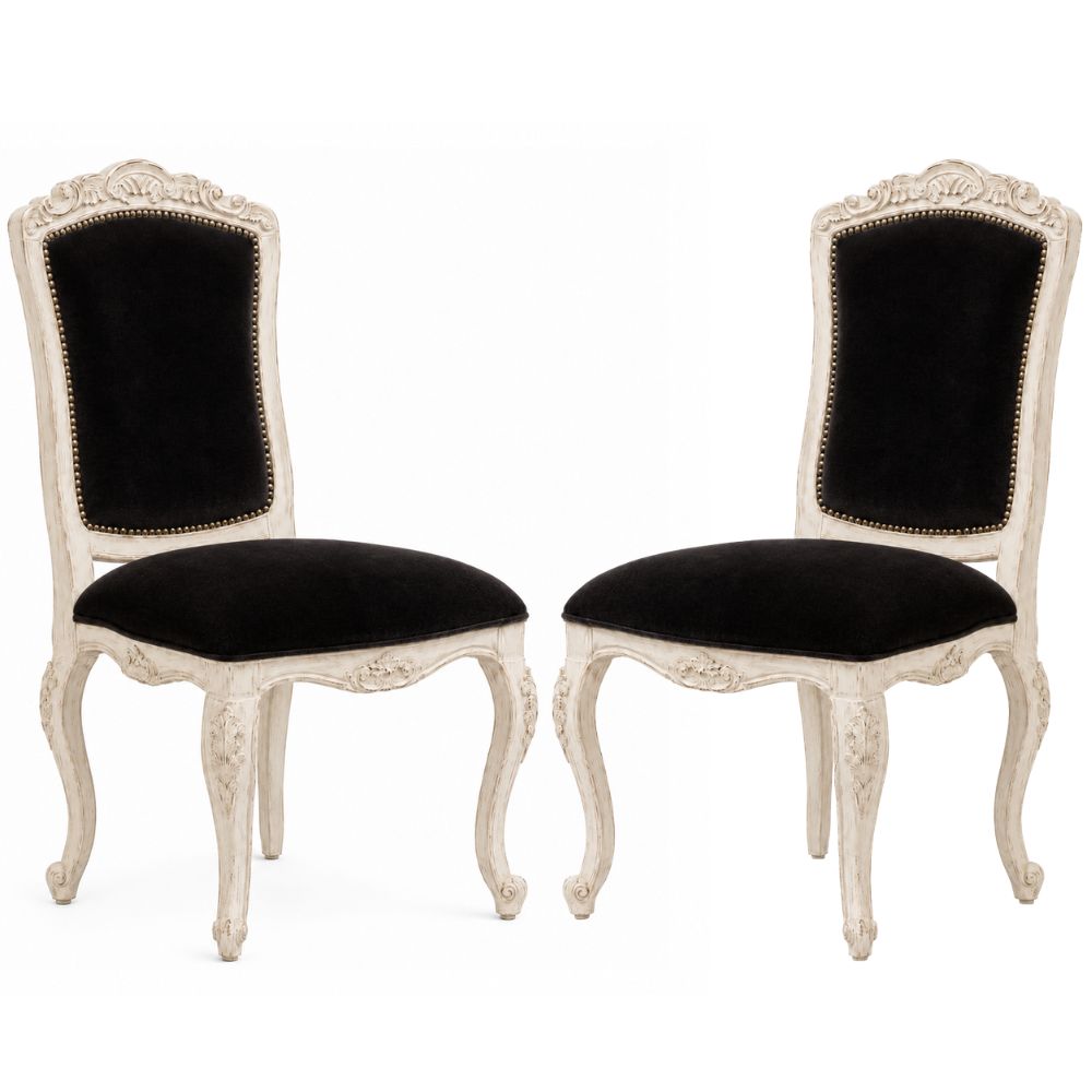 Noir et Blanc Nantes Dining Chair