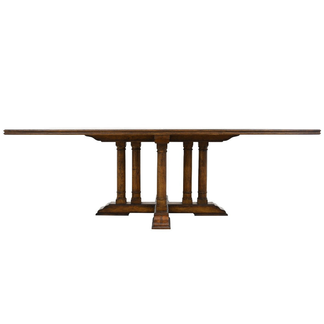 Aldwyn Wood Inlay Dining Table