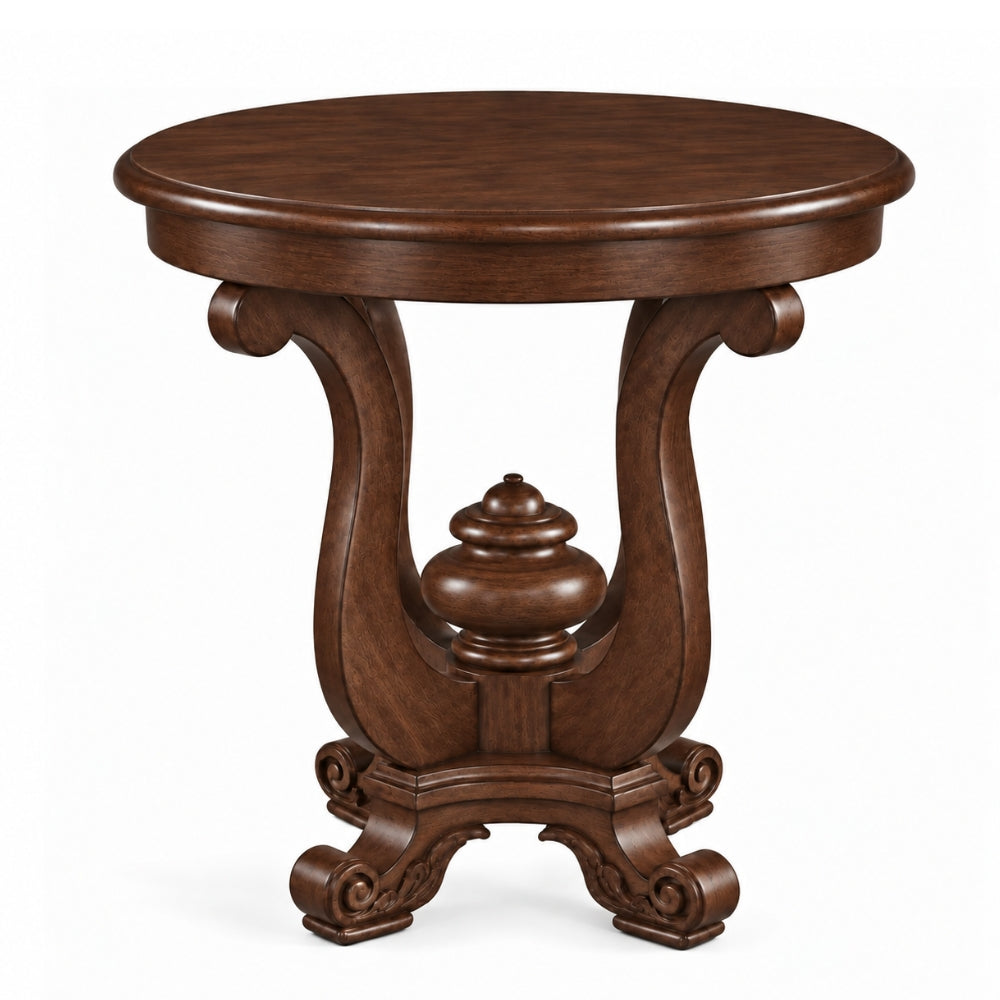 Wood Stained Antoinette Display Table