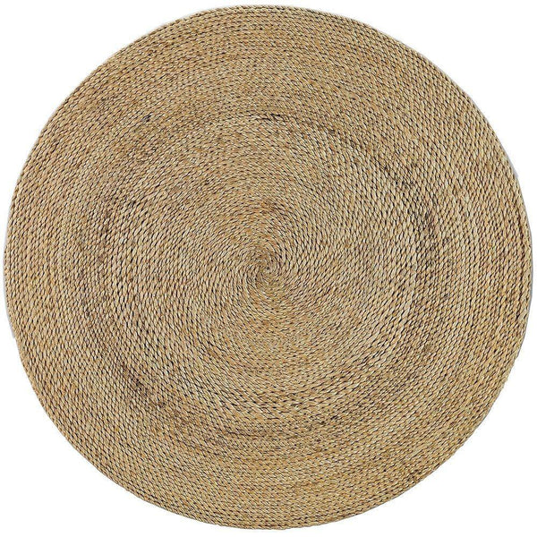 Abaca Rope Accent Table | Natural Coastal Style