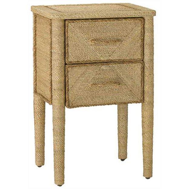 Abaca Rope Small Nightstand - Belle Escape