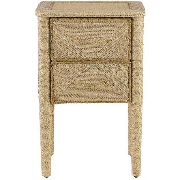 Abaca Rope Small Nightstand - Belle Escape