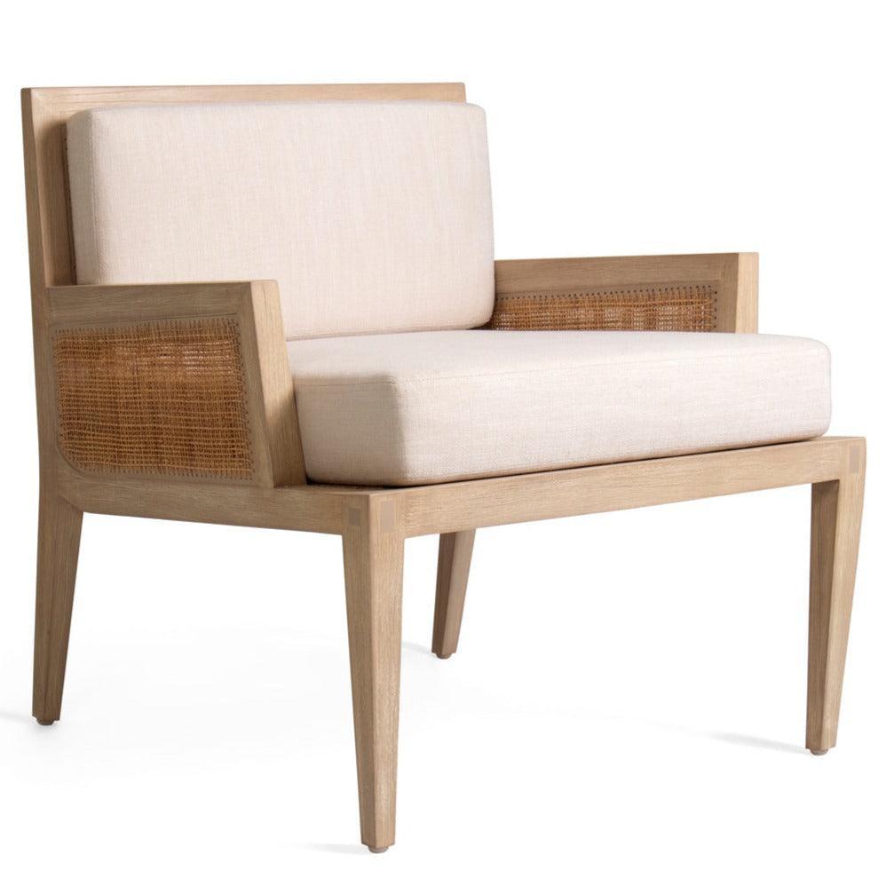 Modern Natural Rattan Lounge Chair