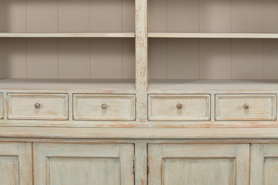 Amelia Sage Shabby Chic Bookcase - Belle Escape