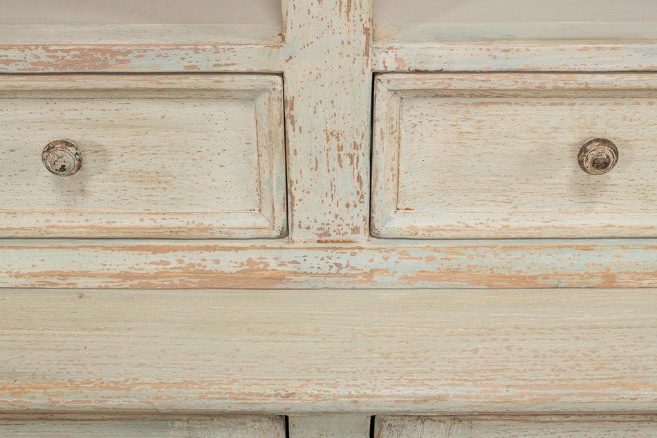 Amelia Sage Shabby Chic Bookcase - Belle Escape