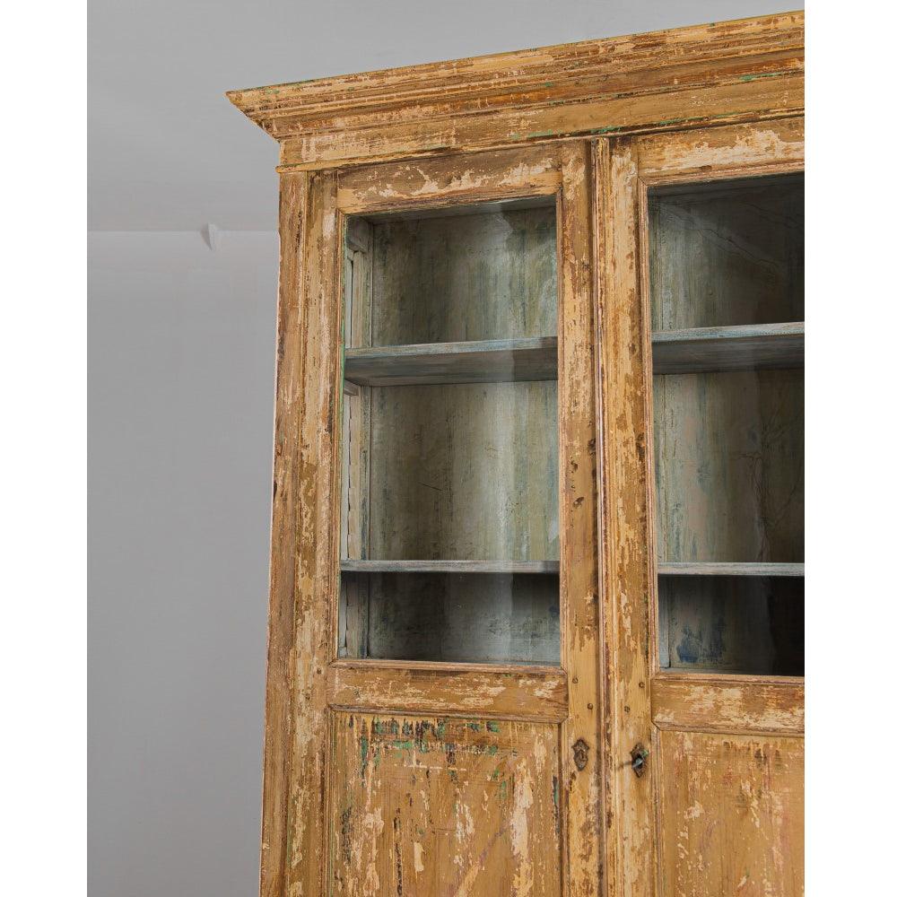 Angeline French Country Antique Vitrine - Belle Escape