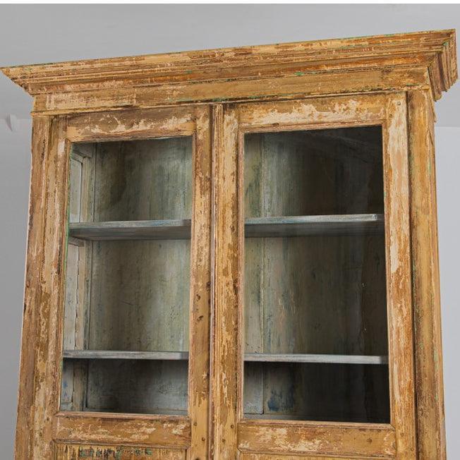 Angeline French Country Antique Vitrine - Belle Escape