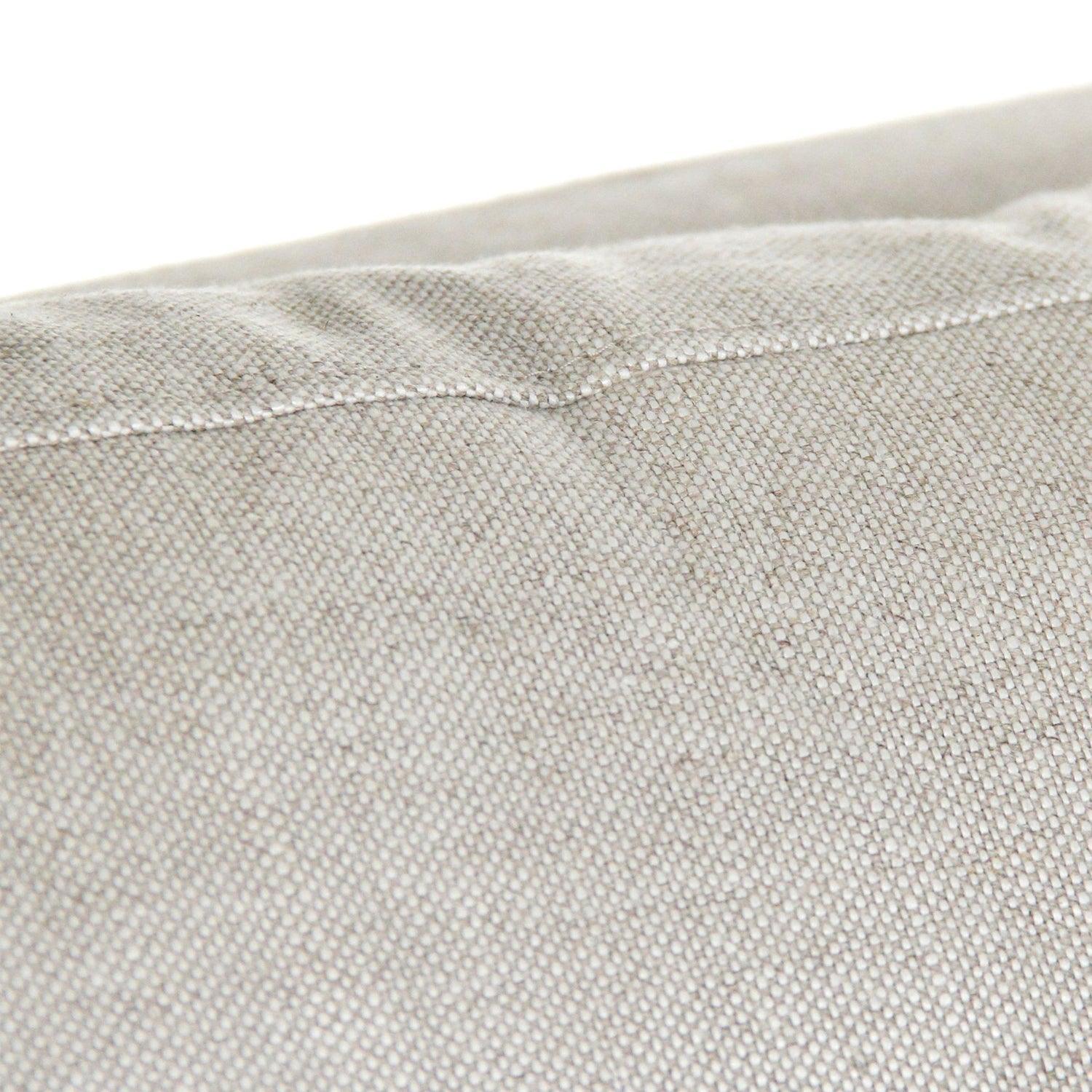 Antique Linen Cabriole Arm Sofa - Belle Escape