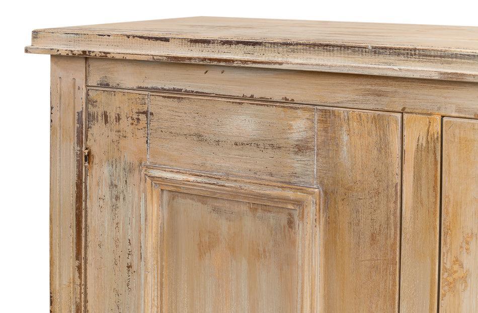 Antique Oak Vintage Louis XVI Buffet - Belle Escape