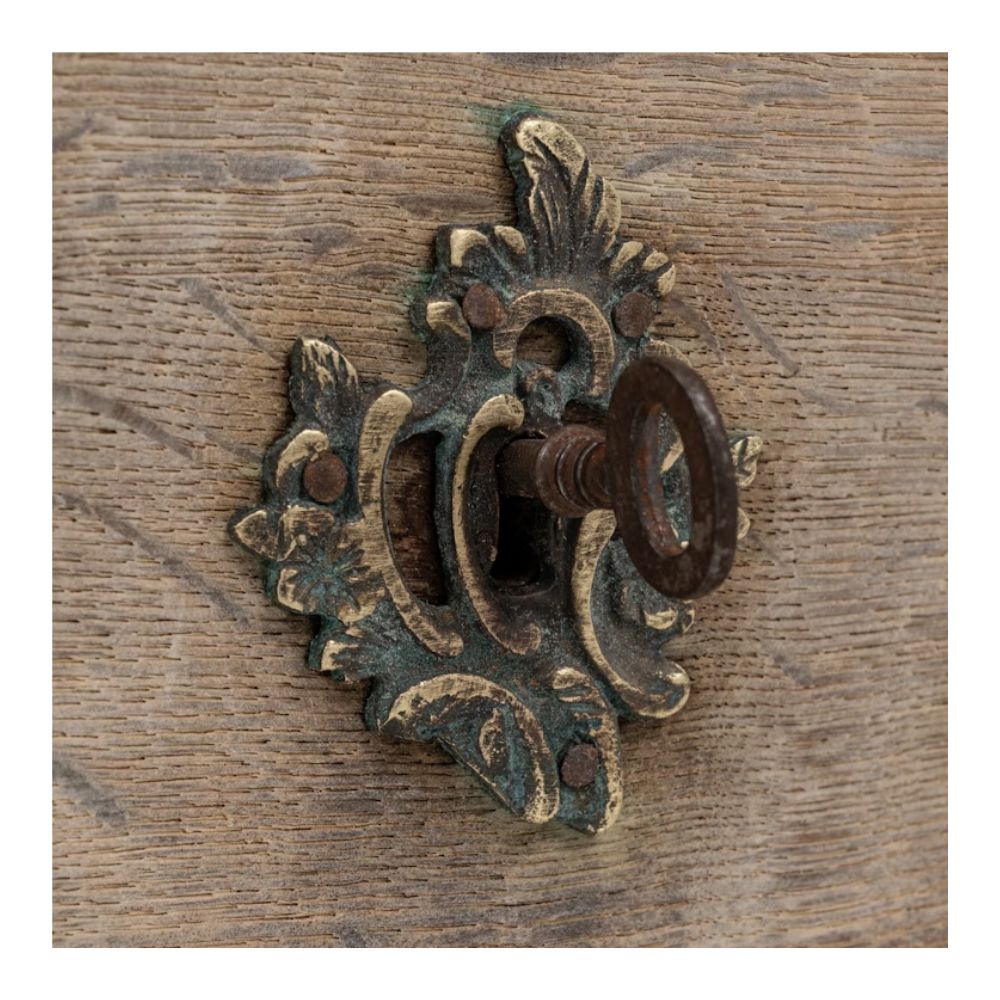Ornately Carved French Cabriole Chest, Circa 1800